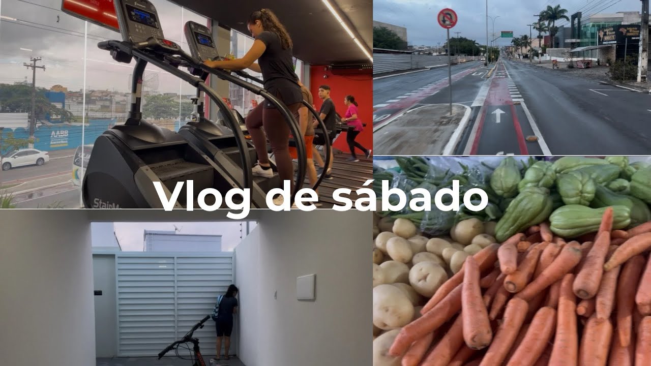 Vlog de sábado: Dia de feira, treino, consultório, culto de Santa ceia e Batismo em minha igreja.