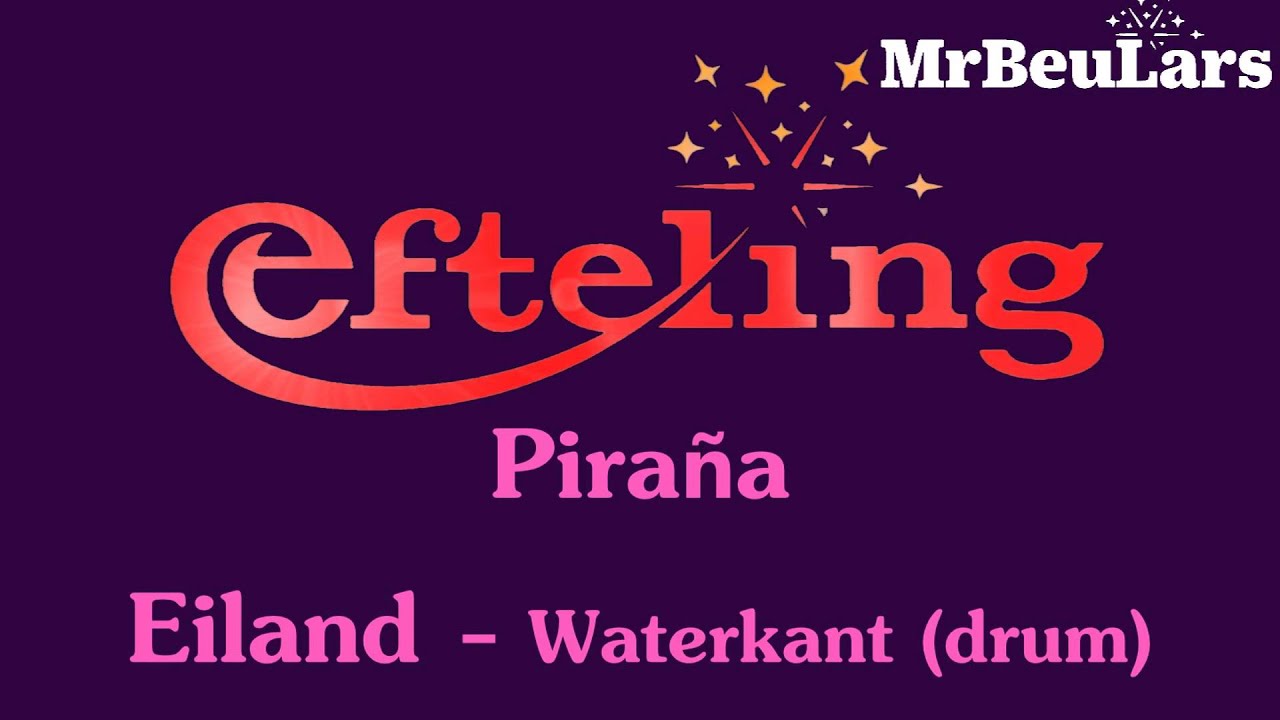 Efteling muziek - Piraña - Piraña eiland waterkant (drum)