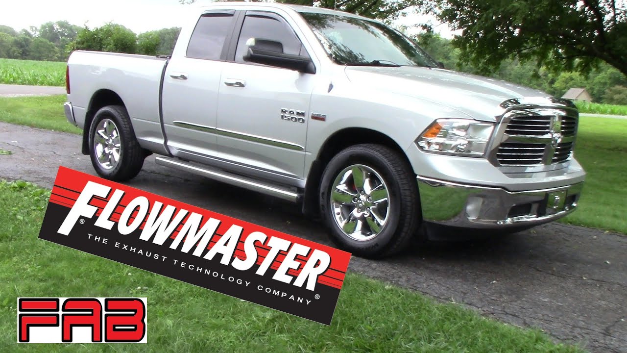 Ram Gets Flowmaster Flow FX Muffler! I Love It!