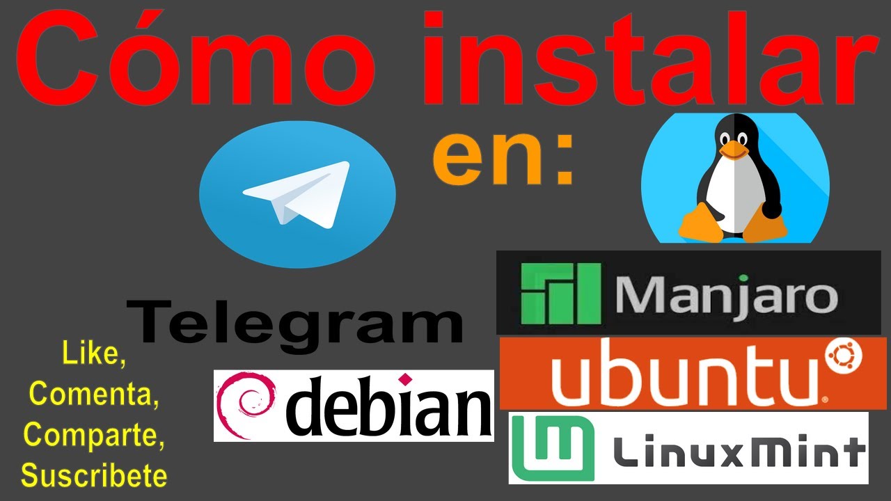 🚀🛸🐧How to install Telegram on Linux Manjaro, 👌Ubuntu, Mint, Debian etc