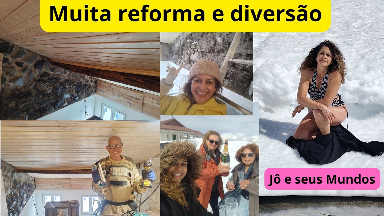 Muita reforma!!  diversão  e desabafo  Jô e seus Mundos.