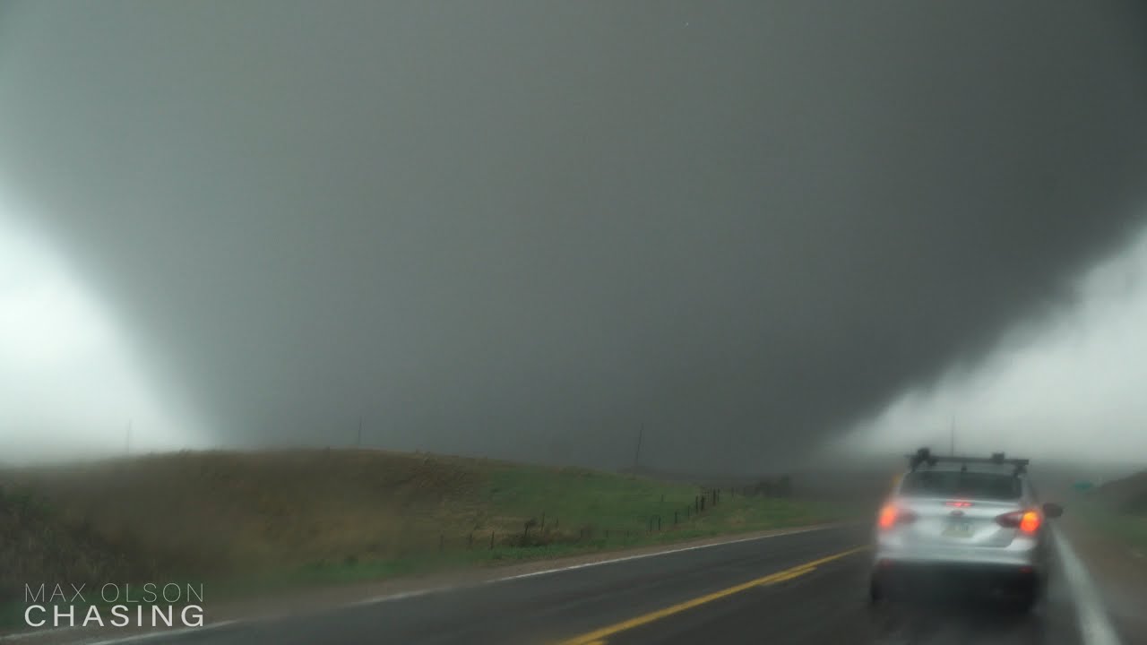 CLOSE RANGE TORNADO INTERCEPT - Spalding, Nebraska - May 12, 2023