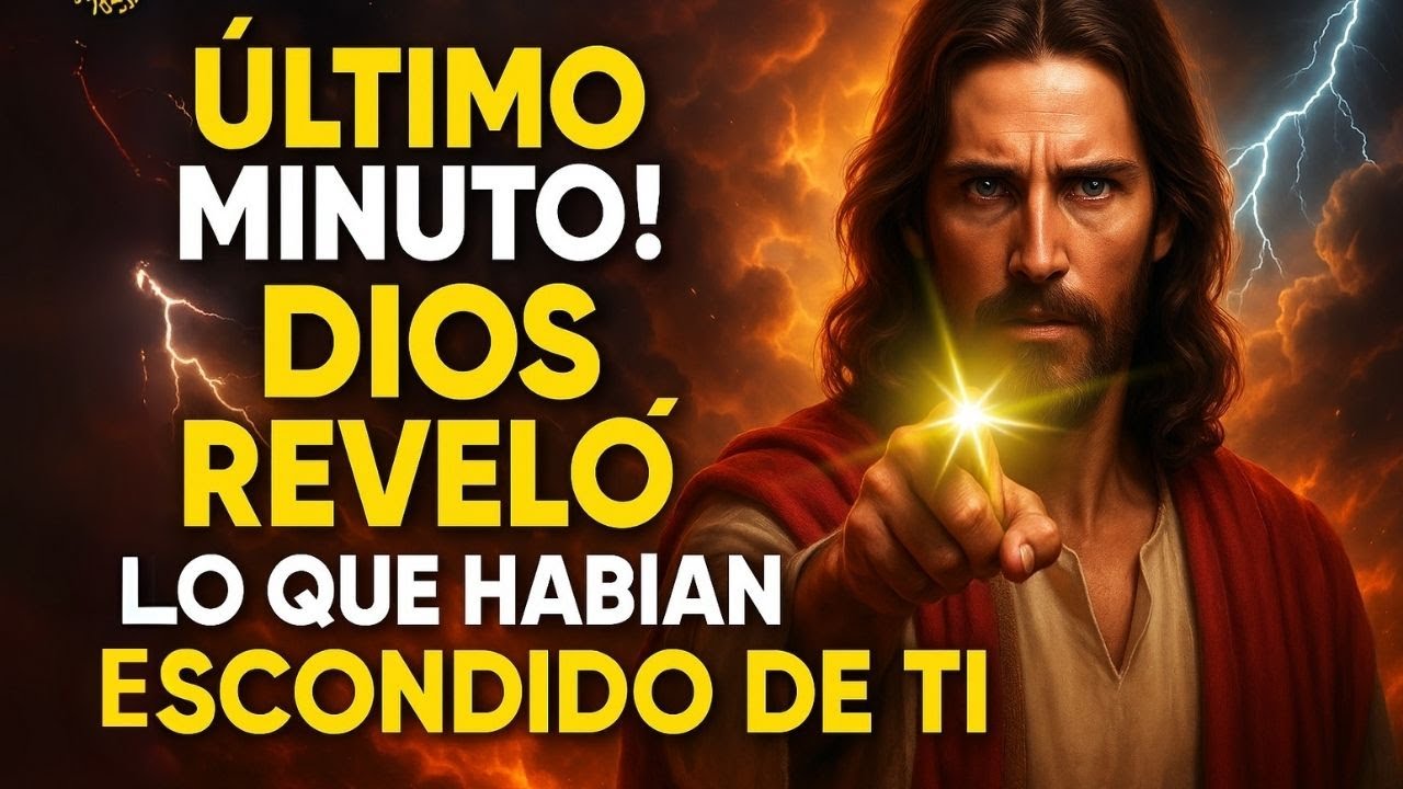 ¡ÚLTIMO MINUTO! ¡DIOS REVELÓ LO QUE HABÍAN ESCONDIDO DE TI!