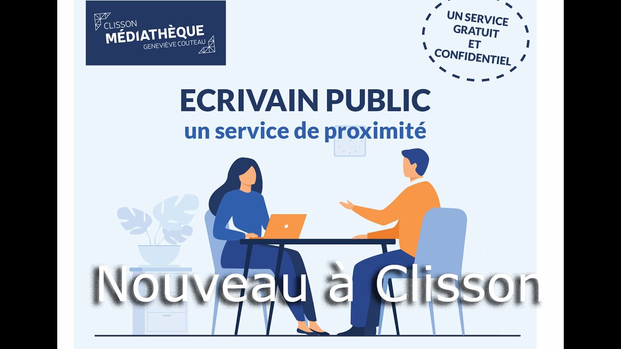&Eacute;crivain public : un service de proximit&eacute;