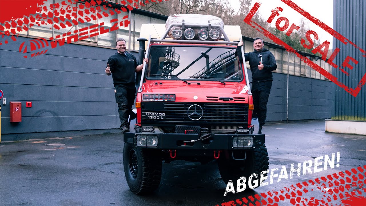 UNIMOG 300 PS  for *SALE* Einzigartiger historischer Power UNIMOG mega stark und mit freier Farbwahl