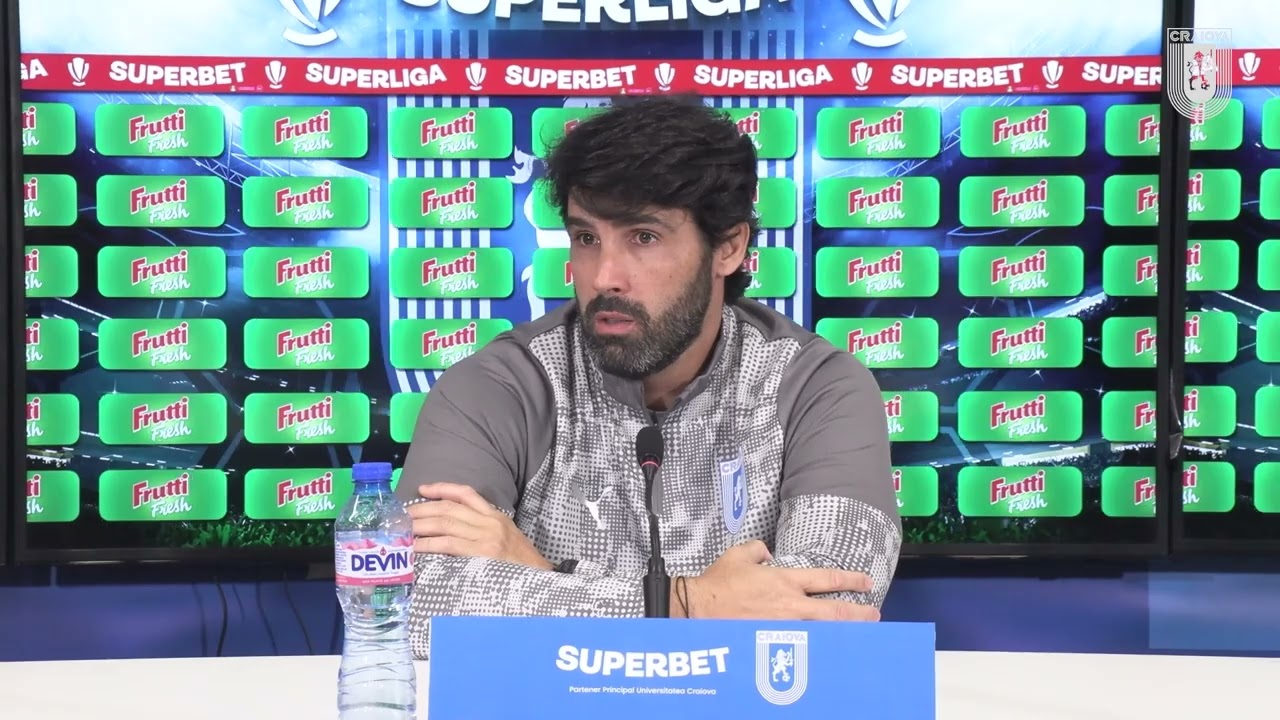 Conferința de presă premergătoare meciului cu FCSB