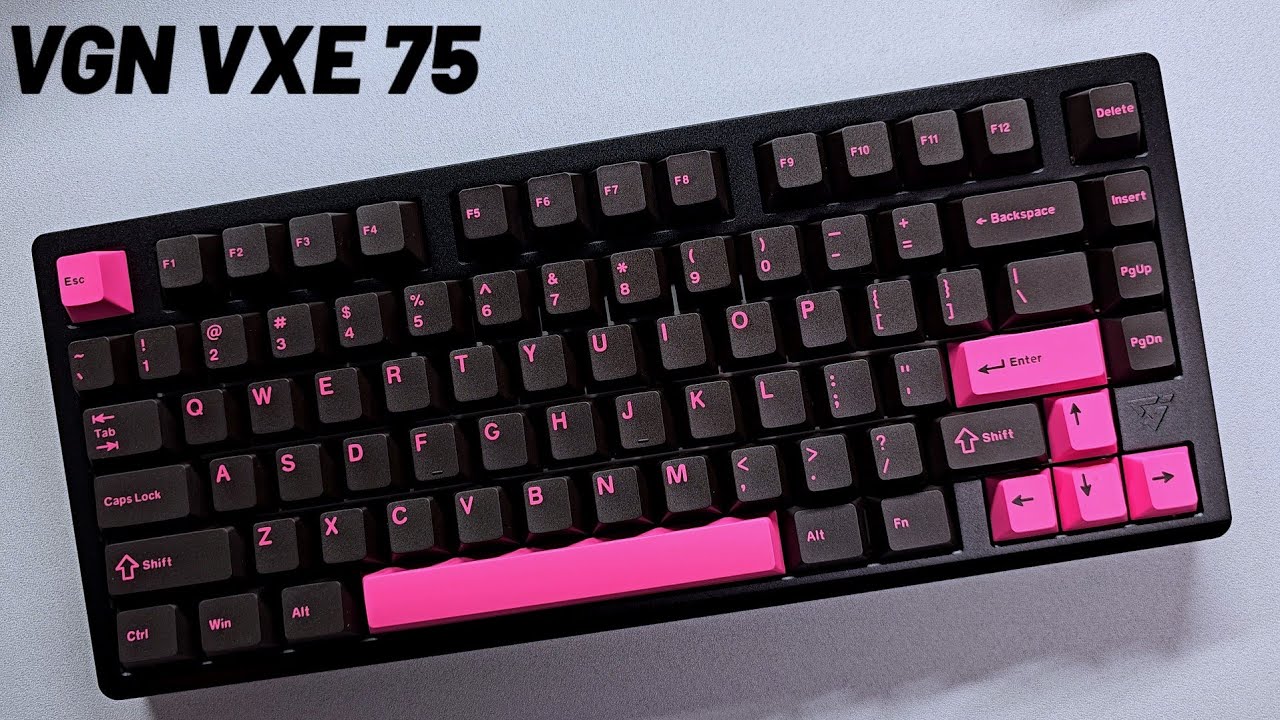 현존 최고 가성비 키보드! VGN VXE 75 풀알루미늄 키보드