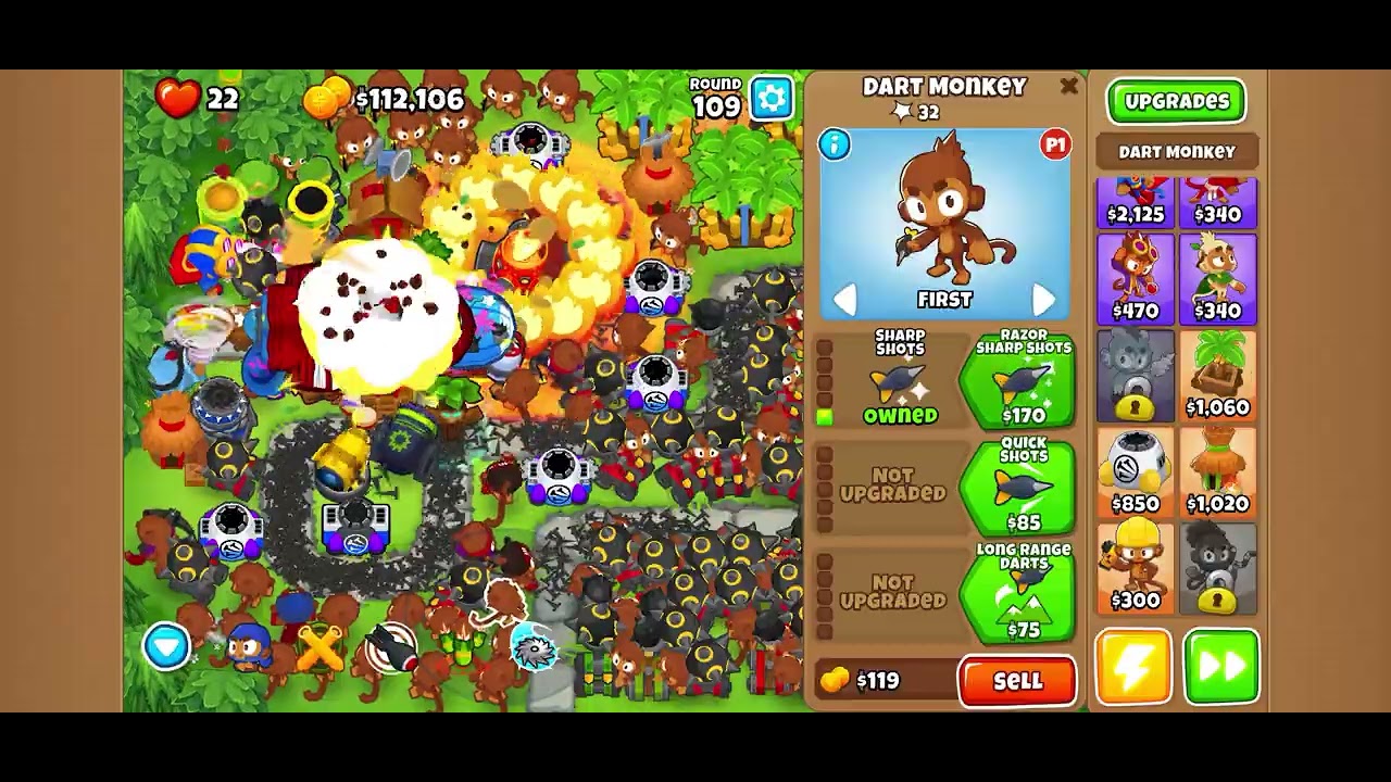 PLAYING BTD6 CO-OP WITH MY COUSIN! (CHAOTIC‼️‼️)