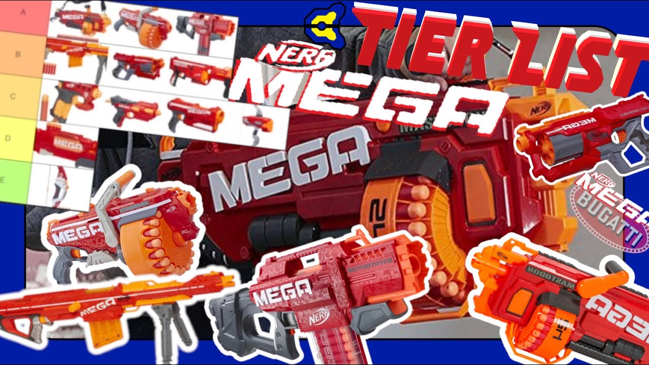 [TIER LIST] Nerf MEGA : Tous les Blasters du MEILLEUR au PIRE (refaites-en svp…) ft. 