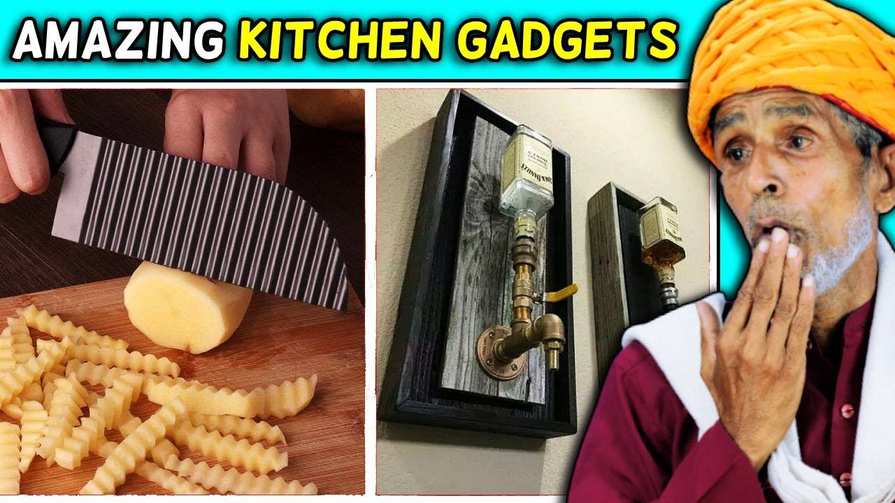 Villagers Are In Love With Amazing Kitchen Gadgets Put To Test ! Tribal People React To