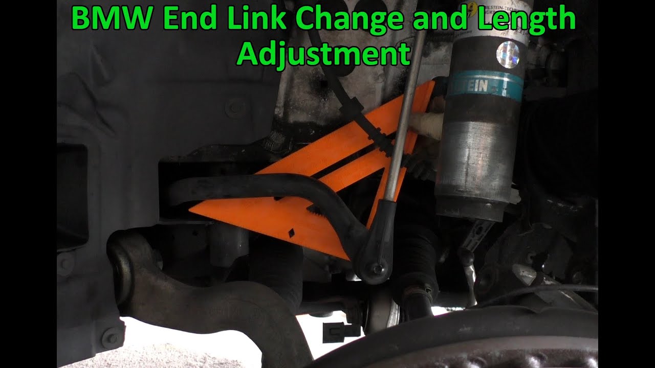 BMW End Link Change and Length Adjustment (F2x, F3x Chassis)
