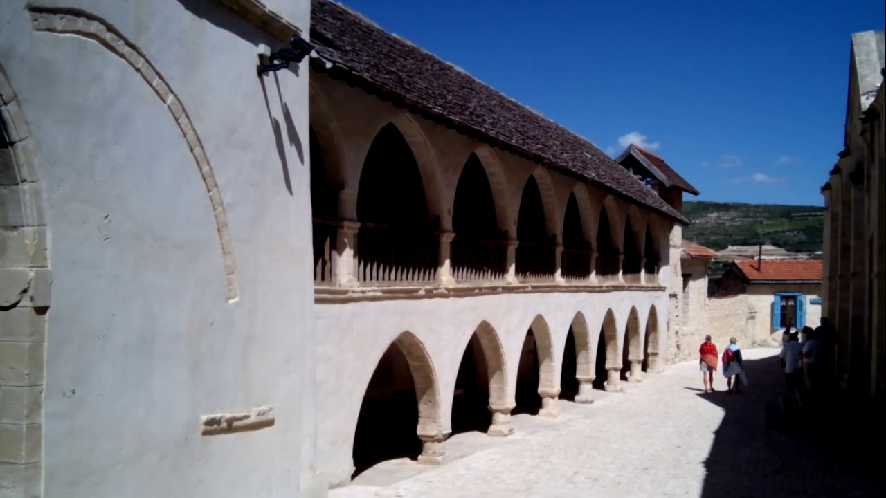 Кипр. Монастырь Святого Креста / The Monastery of the Holy Cross In Omodos, Cyprus Troodos orthodox