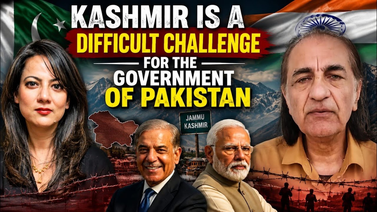 #DrAmjadAyubMirza #Kashmir is a difficult challenge for the government of #Pakistan #India 