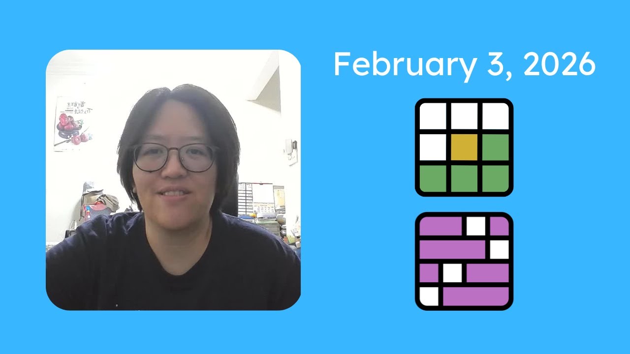 Wordle #1690 and Connections #968 | February 3, 2026