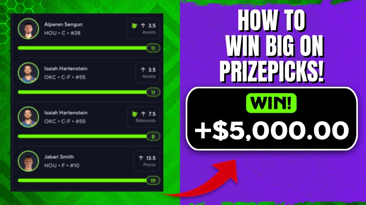 Я заработал 10 000 долларов на PrizePicks, используя эту стратегию.
