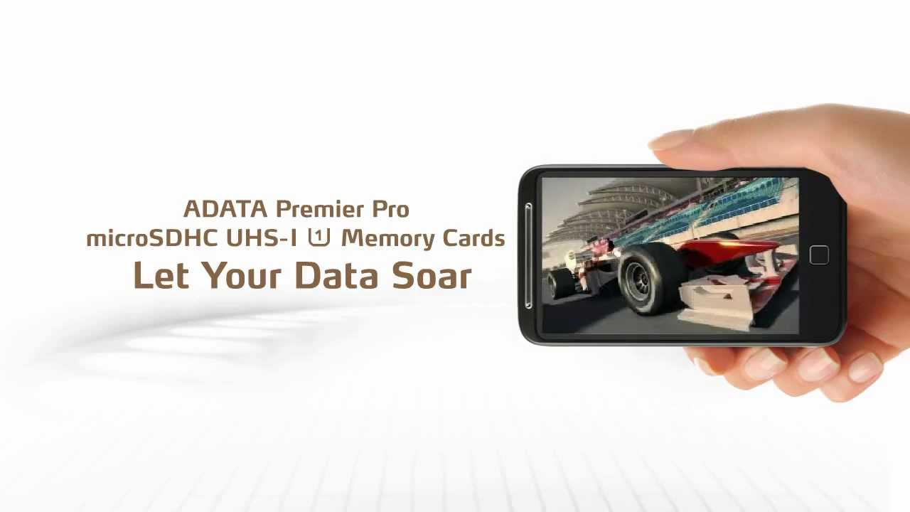 Premier Pro microSDHC UHS-I U1 Memory Card