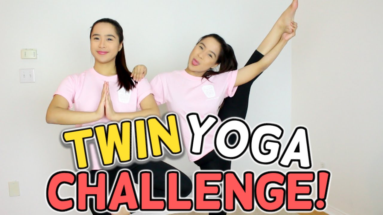 TWIN YOGA CHALLENGE! | CaleonTwins