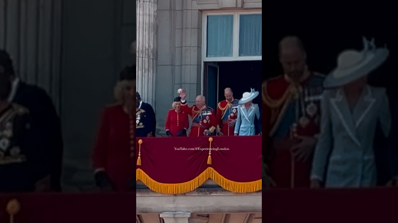 KING CHARLES & ROYAL FAMILY Make balcony appearance at BUCKINGHAM PALACE | Trooping the Colour 2026