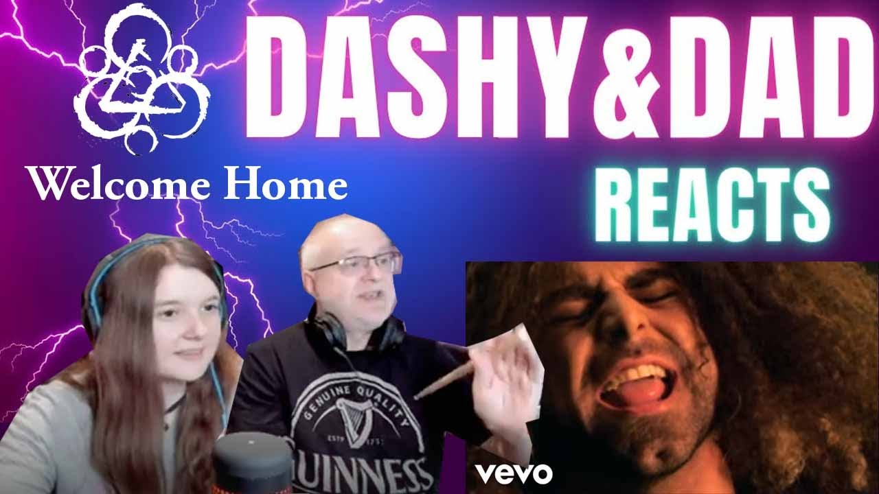 Coheed and Cambria - Welcome Home (Dad&DaughterFirstReaction)