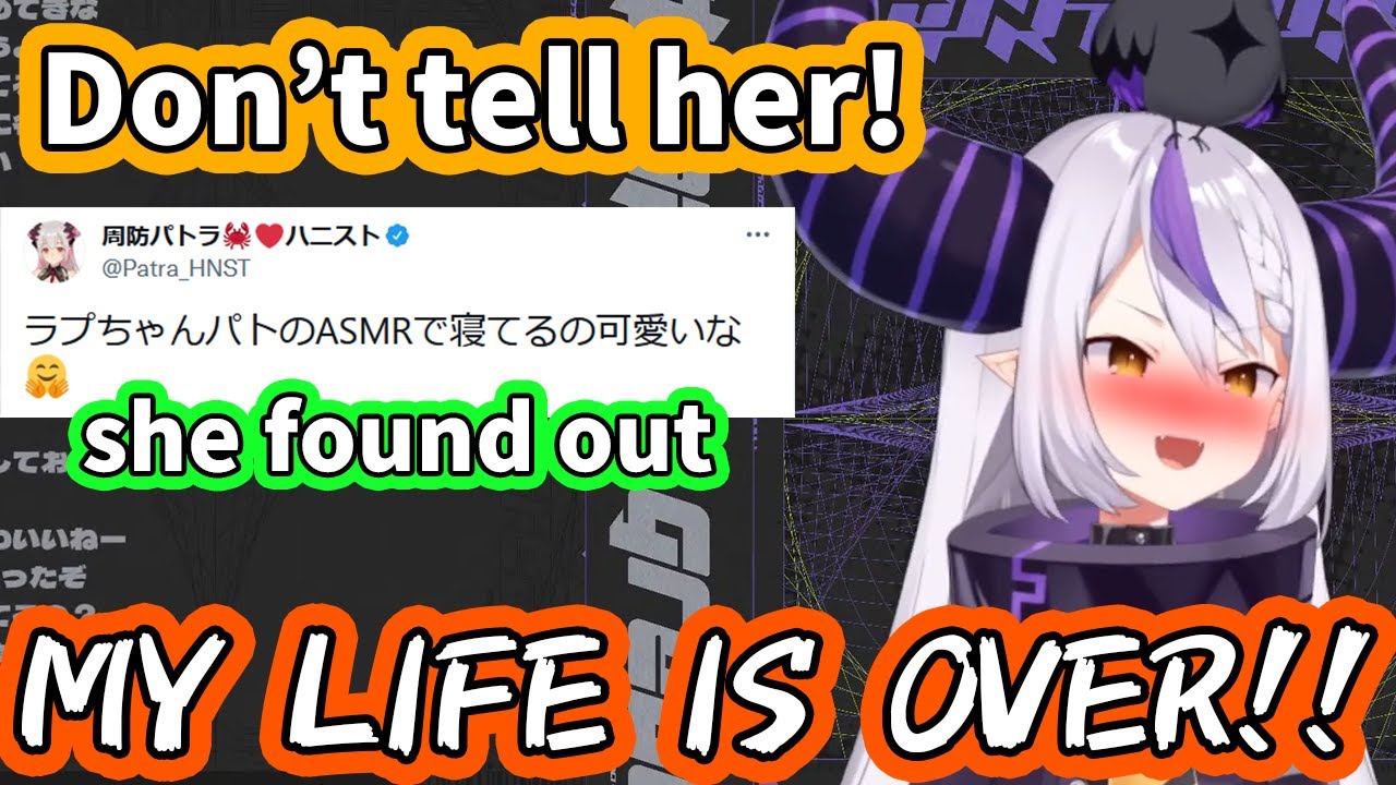 Laplus' Favourite VTuber finds out she watches her every day [ENG Subbed Hololive]