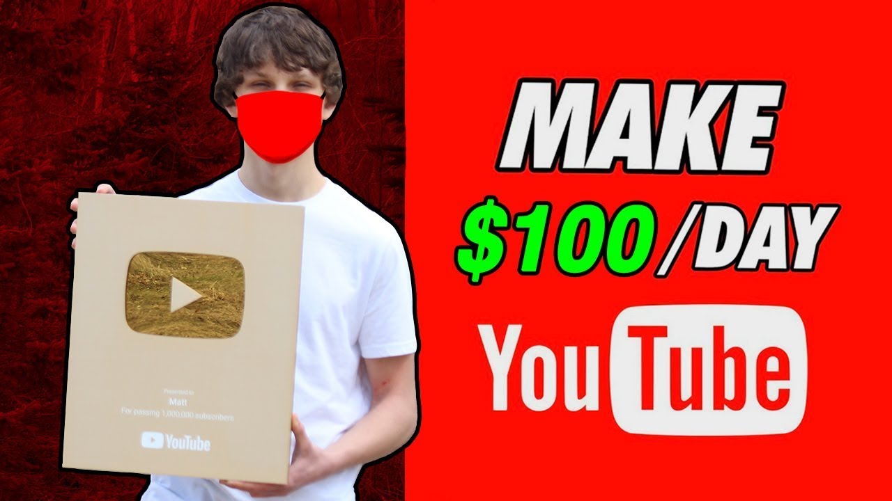 Make $100 / day in this SECRET YouTube niche (Mystery Niche) || Matt Par ||
