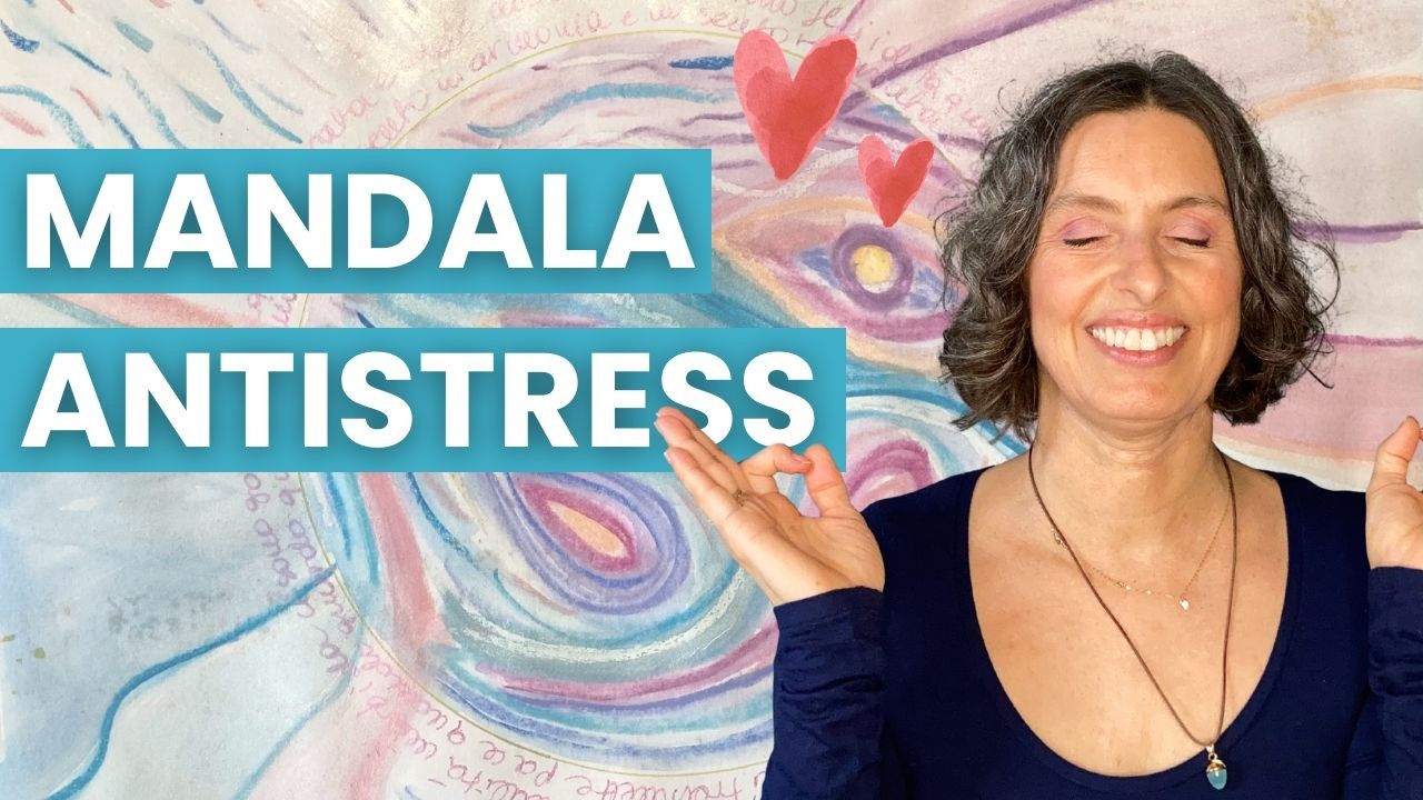 Mandala creativo anti stress - Esercizio per calmare la mente