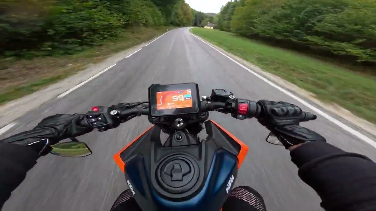 KTM DUKE 125 kurze BALLER Strecke 😍