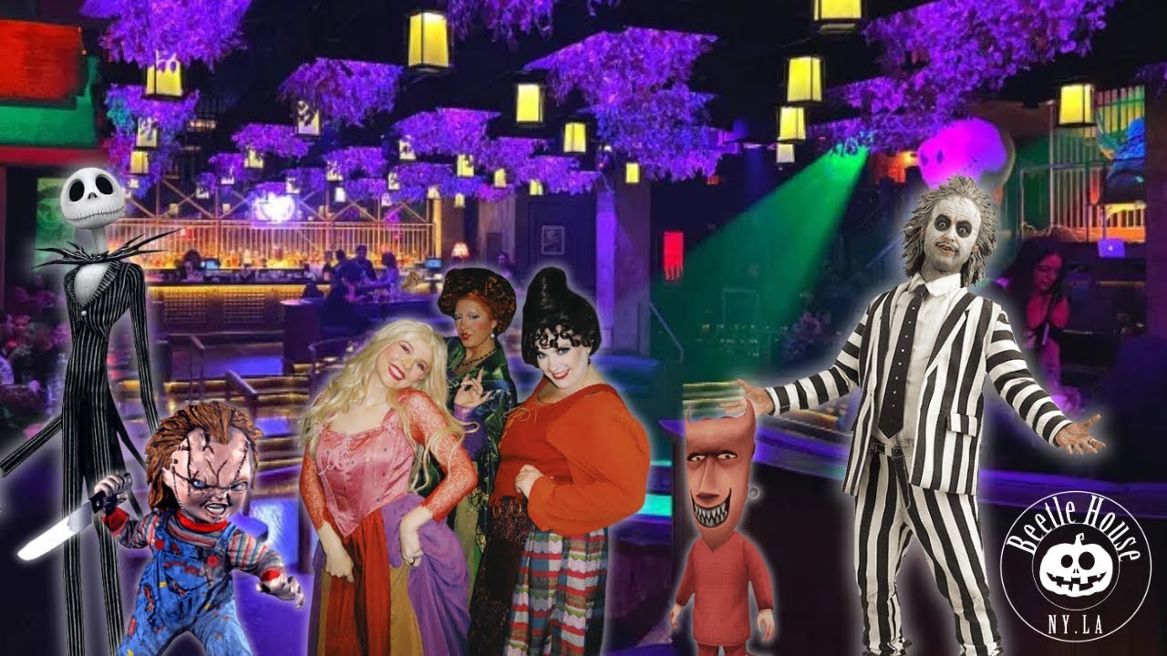Step into Beetlehouse LA! Tim Burton-Inspired Dinner & Show, Spooky Cocktails & Halloween Vibes 🎃👻