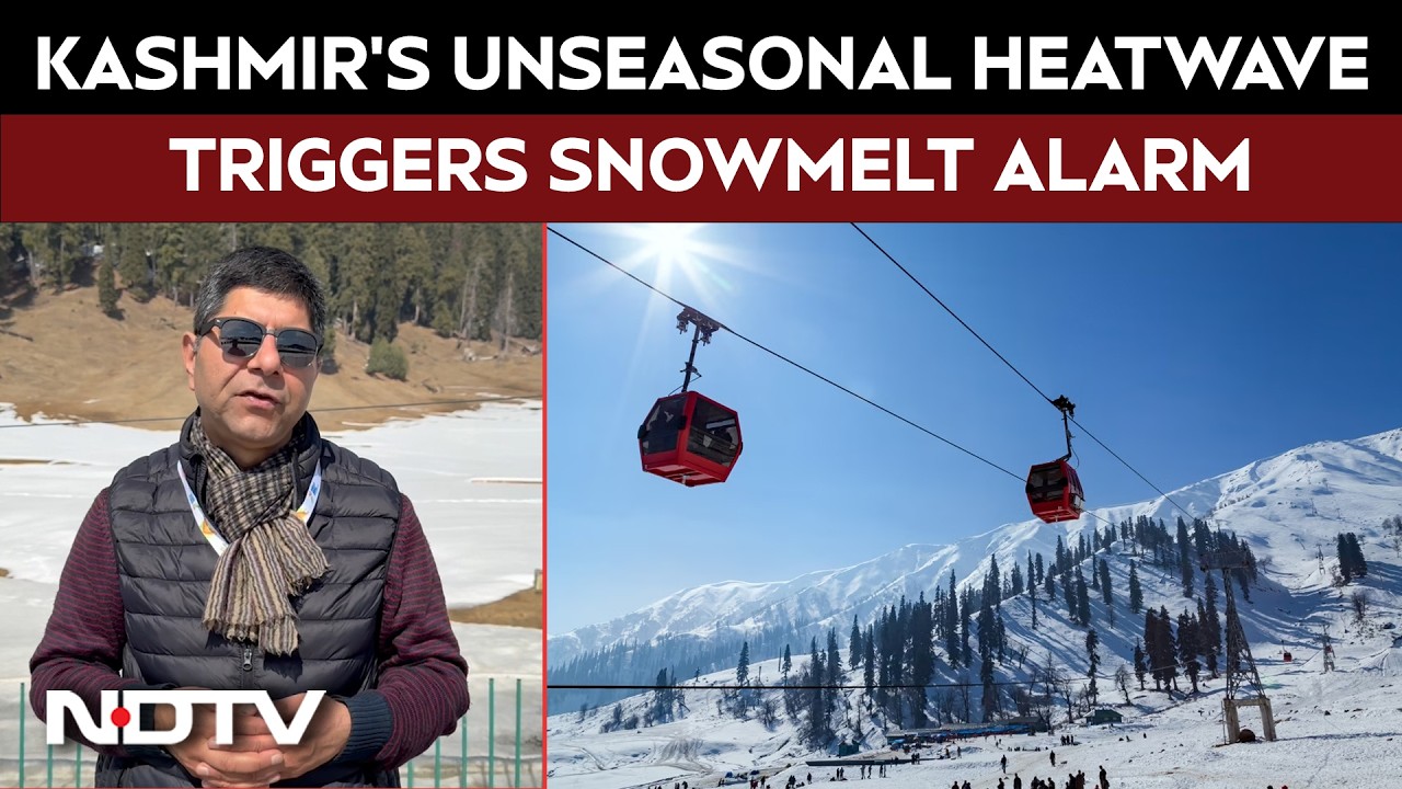 Kashmir News | Kashmir’s Unseasonal Heatwave Triggers Snowmelt Alarm, Winter Tourism At Risk
