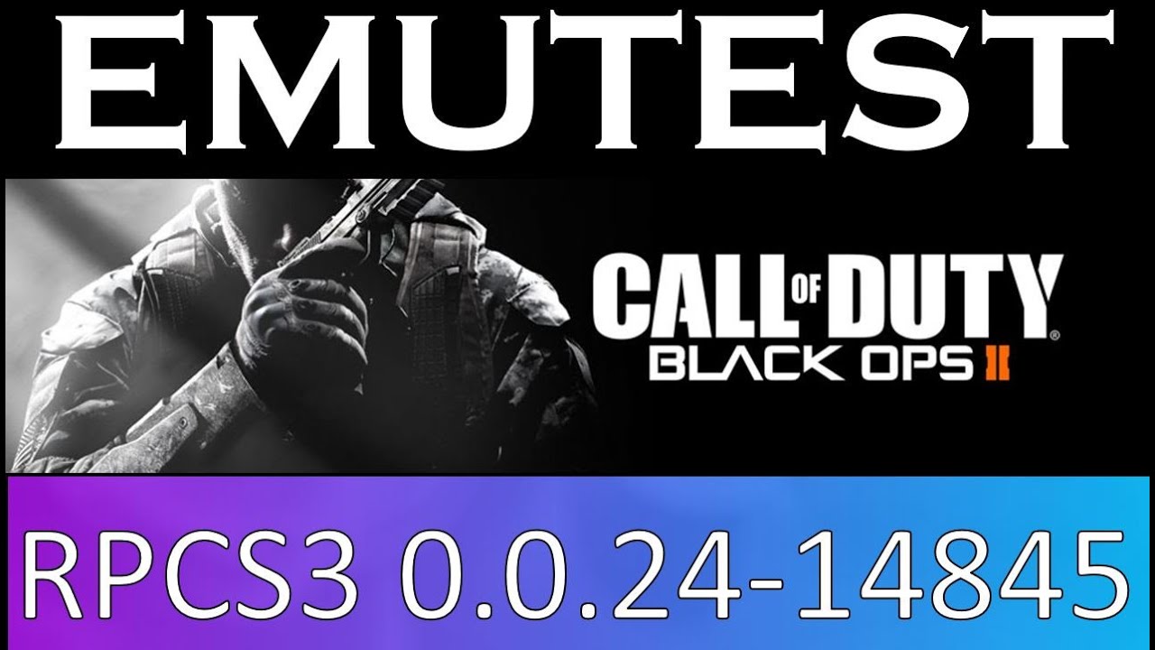 EMUTEST | RPCS3 0.0.27-14845 Vulkan| Call of Duty Black Ops 2 | Zombies mode