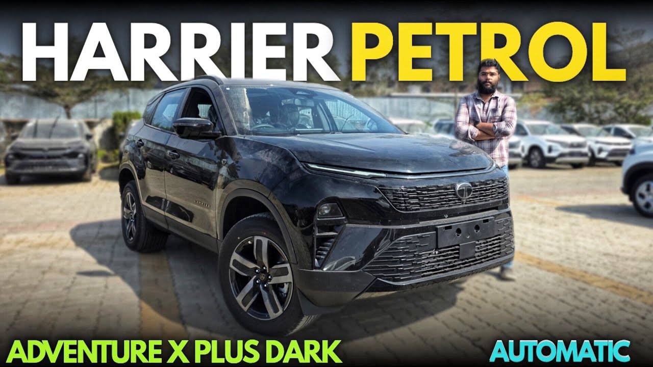 2026 Tata Harrier Petrol Adventure X Plus Dark | Automatic | Detailed Walk-Around | beCARladka