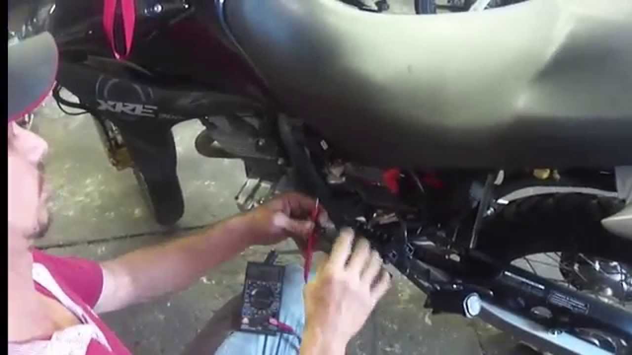 Como medir fuga de corrente das motos  - Cássio Mecânico