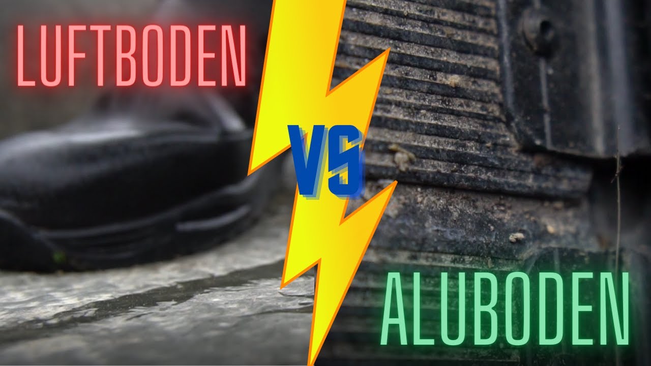 💥Luftboden vs Aluboden💣 vs Holzboden vs Slat-Floor vs Lattenboden Praxistest von Schlauchboot-Böden
