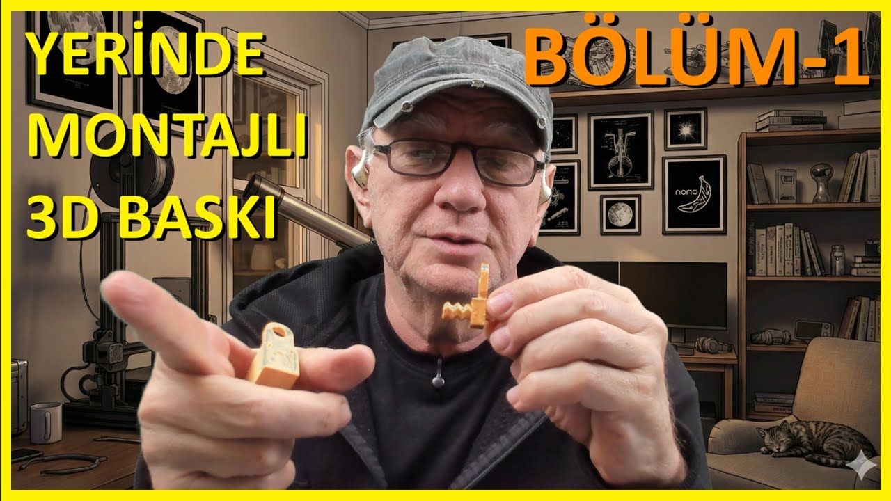 3D Print: Yerinde Montajlı Baskı