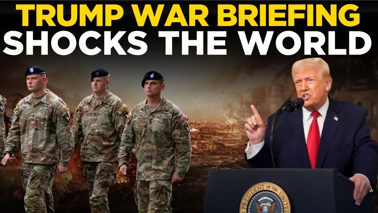 US IRAN WAR LIVE: Donald Trump Delivers Urgent Statement on Middle East Tensions | World News