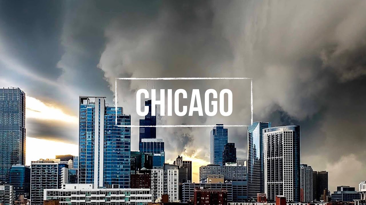 Chasing Tornado In Downtown Chicago | July 12, 2023