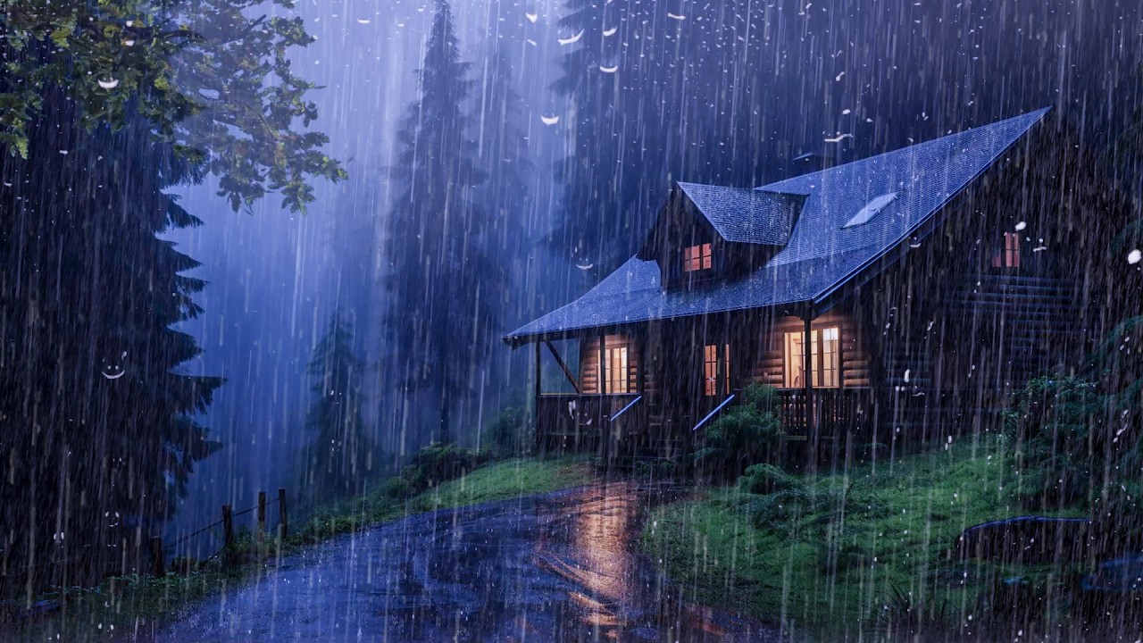 Super Heavy Rain To Sleep Immediately - Brown Noise for FAST Sleep - Deep Sleep with Rain Sounds #2