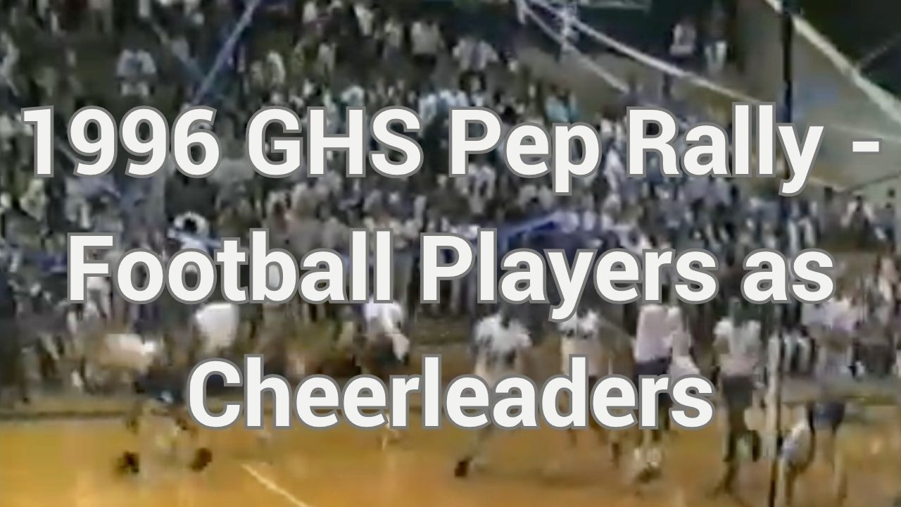 1996 Football Players as Cheerleaders