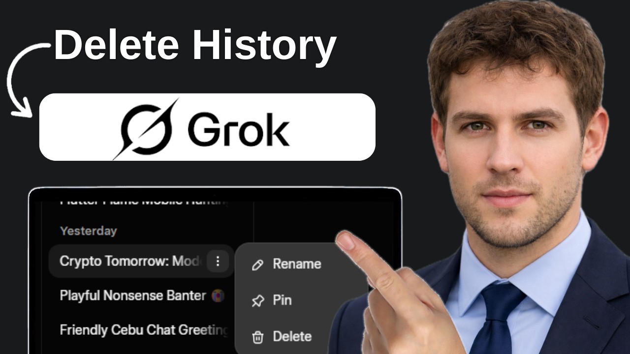 How To Delete Conversation History In Grok AI