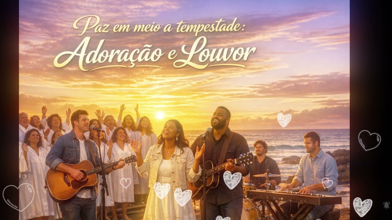 PAZ EM MEIO A TEMPESTADE : ADORAÇÃO E LOUVOR