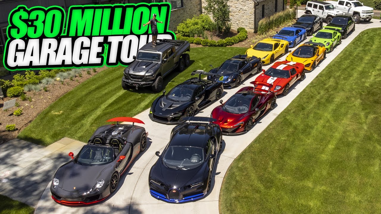 FULL TOUR of My $30 MILLION Hyper & Super Car Collection 2.0!