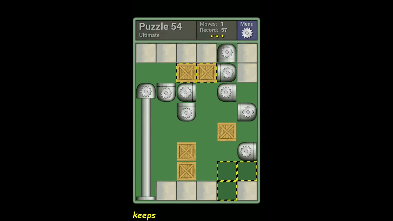 Pushing Machine (Ultimate) Level Puzzle 54 - Perfect Solution