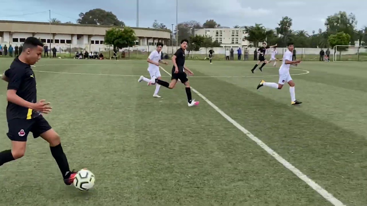 Match amical U15 1ère mi-temps CF Vs Chabab Mohammedia 0-0 le 7 février 2021