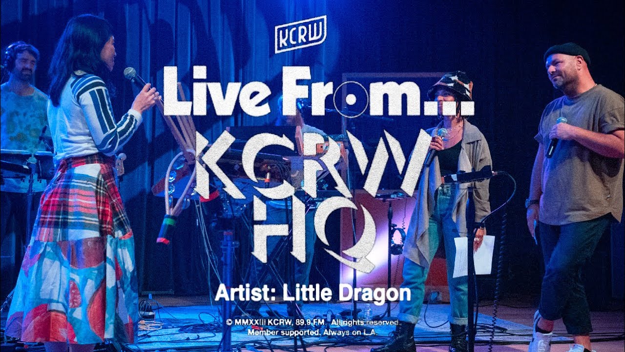 Novena Carmel and Anthony Valadez bring Little Dragon to the KCRW gratitude circle