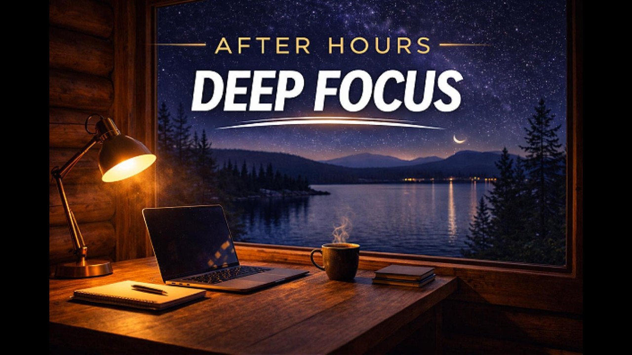 2 Hours of Deep Focus 🌙 | Late Night Productivity