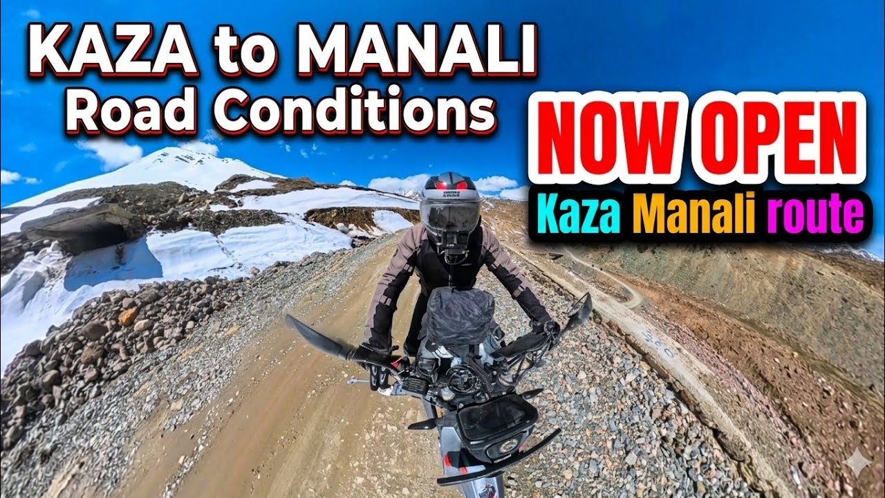 Kaza To Manali Road Conditions || Kaza se Manali ka Road 🛣️ Kaisa hai 