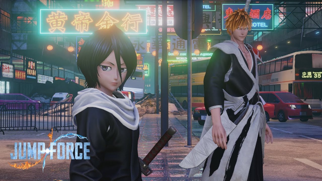 Jump Force - Ichigo & Rukia vs Sosuke Aizen Boss Battle Gameplay [1080p 60FPS HD]