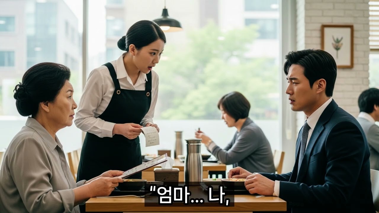 사위와 식당에 갔는데 서빙 직원이 주문 받다 말고 너 아직도 사기 치고 다니니 사위의 놀랄만한 진실이 밝혀지는데 #시니어사연 #노년의삶 #지혜 #노후생활 #갈등 #라디오북 #사위