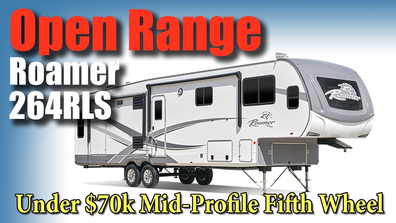 Open Range Roamer 264RLS NEW 4-Door Furrion Fridge! Under $70000 Fifth Wheel? #ExploreUSA