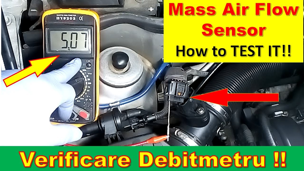 Testare Debitmetru Corsa C How to test a Mass Air Flow sensor